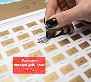 Скретч-мапа світу з прапорами My Map Flags Edition (англійська мова) у тубусі, фото 8