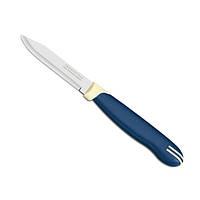 Набір овочевих ножів Tramontina Multicolor 76 мм 2 шт (23511/213) HD