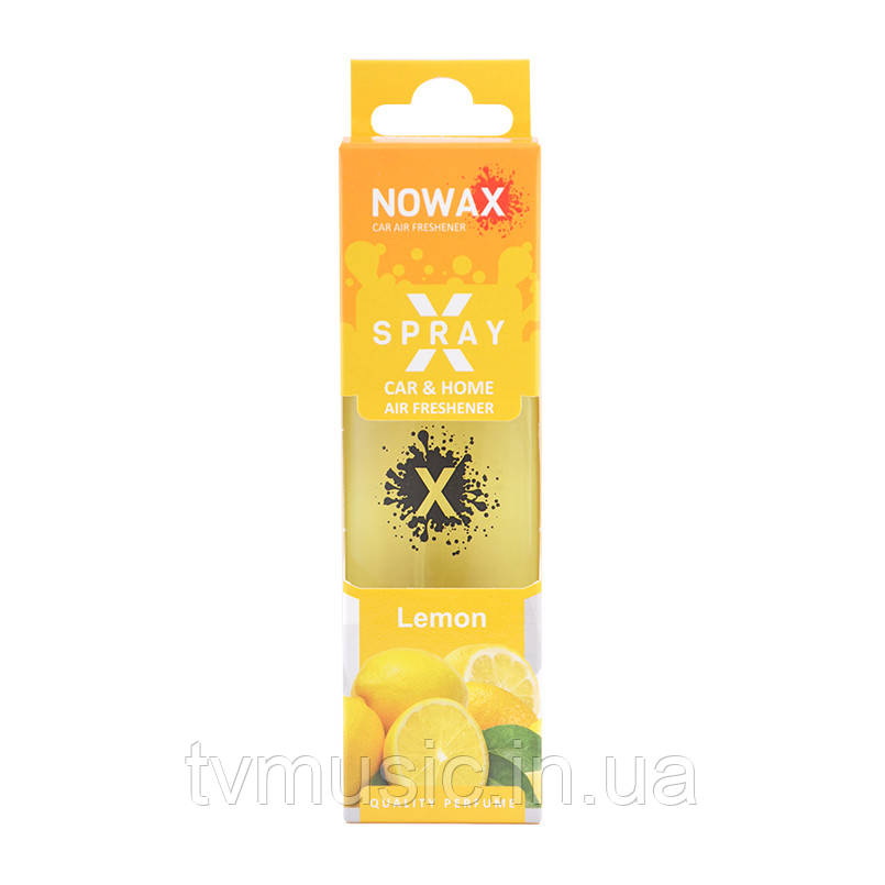 Ароматизатор у машину Nowax X Spray Lemon NX07601 50 мл