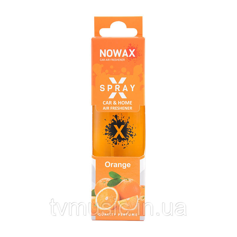 Ароматизатор у машину Nowax X Spray Orange NX07595 50 мл, фото 1