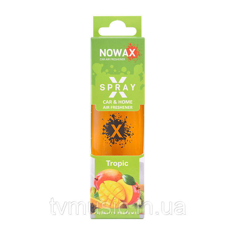 Ароматизатор у машину Nowax X Spray Tropic NX07605 50 мл