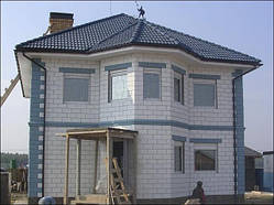 Будівництво будинків і котеджів із теплостіну