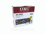 Підсилювач UKC AK-699D MP3 FM 12v 220v, фото 8
