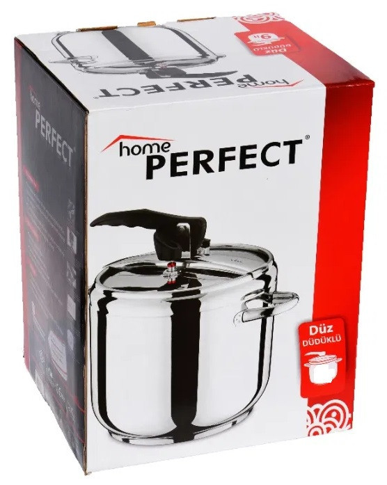 Скороварка з неіржавкої сталі Home Perfect 9 літрів, виробництво Туреччина, якість!!