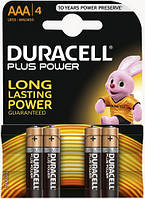 Duracell Plus Power батарейка AAA, 4 шт.