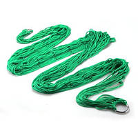Гамак сітка на кільцях 270х80см Green