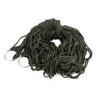 Гамак сітка на кільцях 270х80см