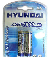 2шт Акумулятор пальчиковий Hyundai AA 1800 mAh