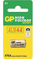 Батарейка 6v GP 4LR44,476A,A544,PX28A,V4034PX