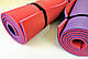 Спортивний двошаровий універсальний килимок (каремат) для занять спортом "АЕРОБІКА 8"., фото 8