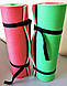 Спортивний двошаровий універсальний килимок (каремат) для занять спортом "АЕРОБІКА 8"., фото 9