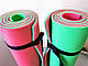 Спортивний двошаровий універсальний килимок (каремат) для занять спортом "АЕРОБІКА 8"., фото 10