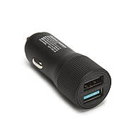 Автомобільний зарядний пристрій Remax Retour RCC221 QC3.0 2*USB 2.4 A 30W (Black)