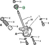 Шестерня масолнасоса внутр Alfa 155 /164 /GTV /Fiat Croma /Lancia Thema