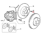 Гальмівний диск передній R15 Fiat Ducato 244, Peugeot Boxer, Citroen Jumper (02-06), 1300501080, 4249H8, 4246X9, фото 6
