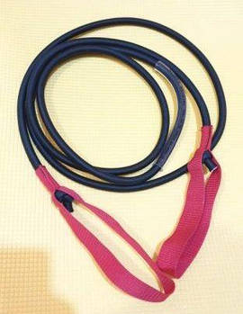 Багатожильний борцівський з ручками джгут еспандер гума в оболонці товщина 12 мм довжина 3 метра