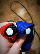 Багатожильний борцівський з ручками джгут еспандер гума в оболонці товщина 12 мм довжина 3 метра, фото 4