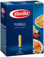 Макароны твердых сортов спиральки Barila Fusilli 1кг