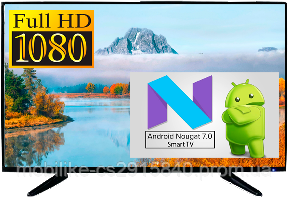 Телевізор LED TV 32" FullHD SmartTV Android 13.0.0 DVB-T2