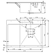 Мийка Fabiano TOP 69 Right (690*510) 1.2 мм універсального монтажу, фото 8