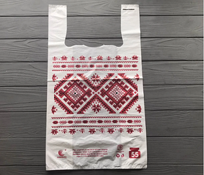 Пакет 30х55 Вишиванка 40мкм (55кг) (100шт/уп)