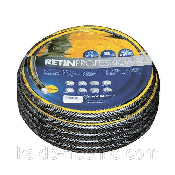 Шланг садовий Tecnotubi Retin Professional для поливу діаметр 1/2 дюйма, довжина 50 м (RT 1/2 50)
