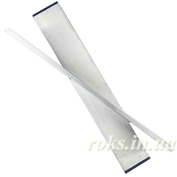 Алюмінієвий тонкий бланк 161х20х3мм краю під 45 градусів арт.11046, фото 1