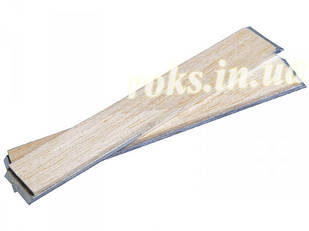 Бальса для доведення 155х25 мм на алюмінієвому бланку під 45° арт.10407