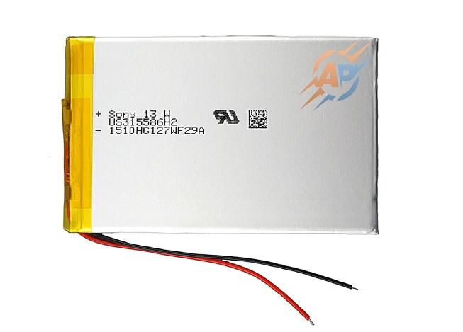 Акумулятор 2000mAh 3.7 v 305586 Sony для навігаторів, рідерів, електронних книг, планшетів