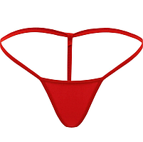 Еротичні трусики стрінги жіночі червоні. Еротична сексуальна нижня білизна
