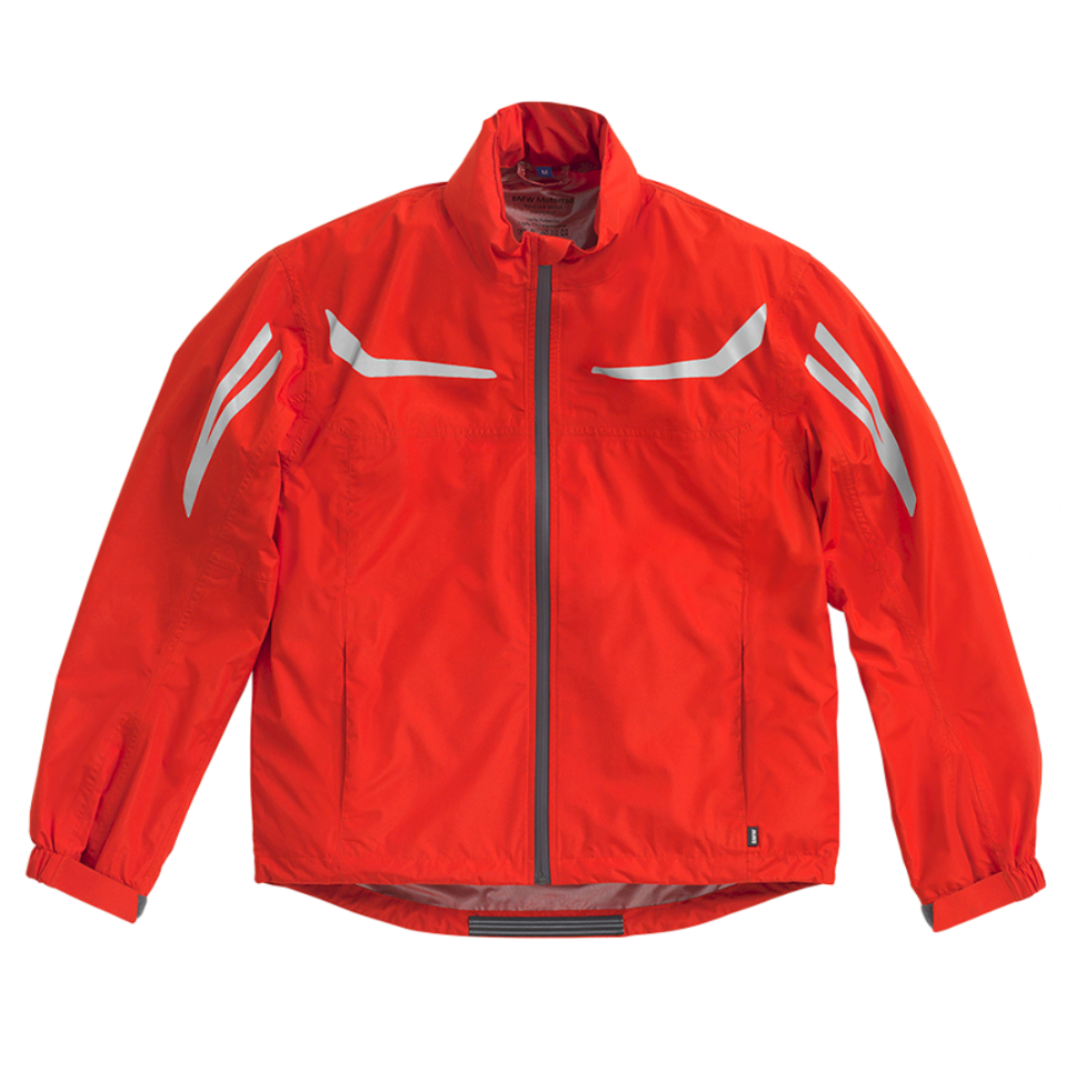 Оригінальна куртка-дощовик унісекс BMW Motorrad Jacket, Rainlock, Unisex, Red, артикул 76258395314