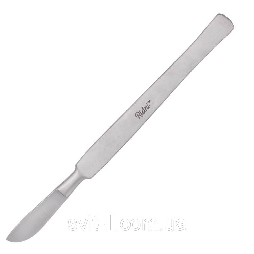 Скальпель чорний, великий, 15,5 см, фото 1