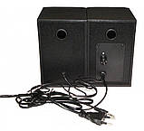 Колонки комп'ютерні FT-108AC 220V, чорні, фото 4