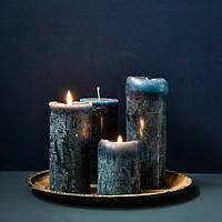 Барвник для свічок Мінерально-органічний Темно-синій, 10 мл.