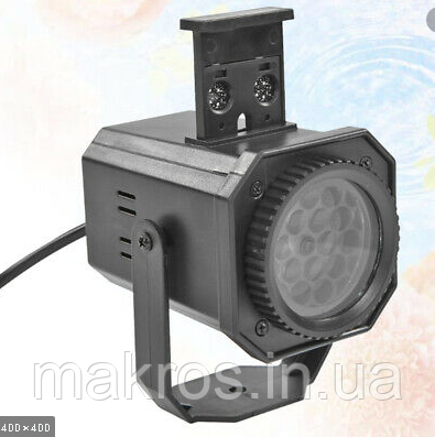 Проєктор з 4 новорічними малюнками LED Projection Light, фото 1