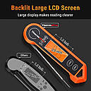 Цифровий термометр складаний для м'яса, молока, овочів тощо ThermoPro TP19H (-50 °C... 300°C) IP65, фото 3