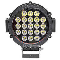 Фара LED круглая 63W (21 лампа) black