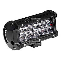 Фара LED прямоугольная 72W (24 диода) 165 mm