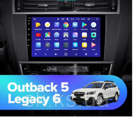 Junsun 4G Android магнітола для Subaru Outback 5 2014-2018 Legacy 6 2014-2017