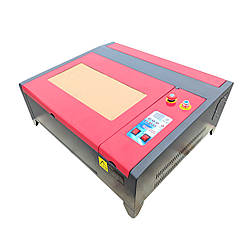 Лазерний верстат GLMaster 4040 50 Вт поле 400х400 мм CO2 лазерний гравер із ЧПК  + стільниковий стіл