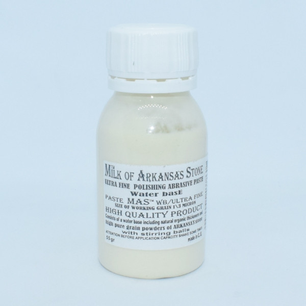 Суспензія водяна полірувальна Milk of ARKANSA'S Stone Ultra Fine (біла) SAS