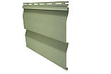 Сайдинг вініловий Ю-пласт, панель 3,05*0,23. Зелений. Корабельний брус, фото 3