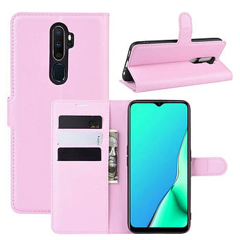 Чохол-книжка Litchie Wallet для Oppo A9 2020 / A5 2020 Pink