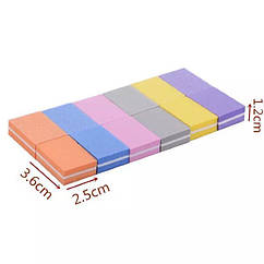 Міні бафи для нігтів 100/180, 50 шт.