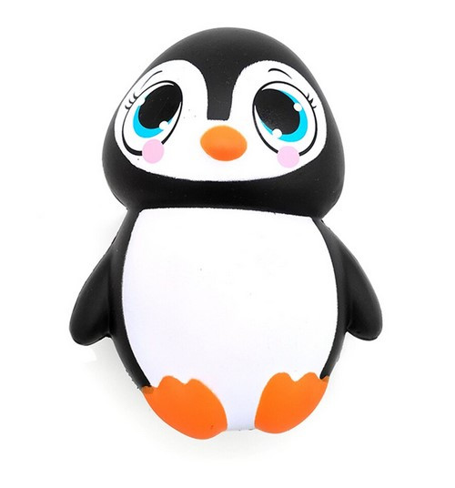Іграшка сквиш Пінгвіни великі | М'яка іграшка-антистрес | Squishy Пінгвін