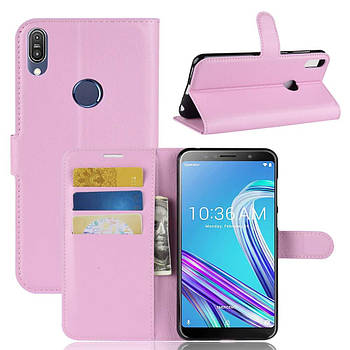 Чохол-книжка Litchie Wallet для Asus Zenfone Max Pro M1 ZB601KL / ZB602KL Pink