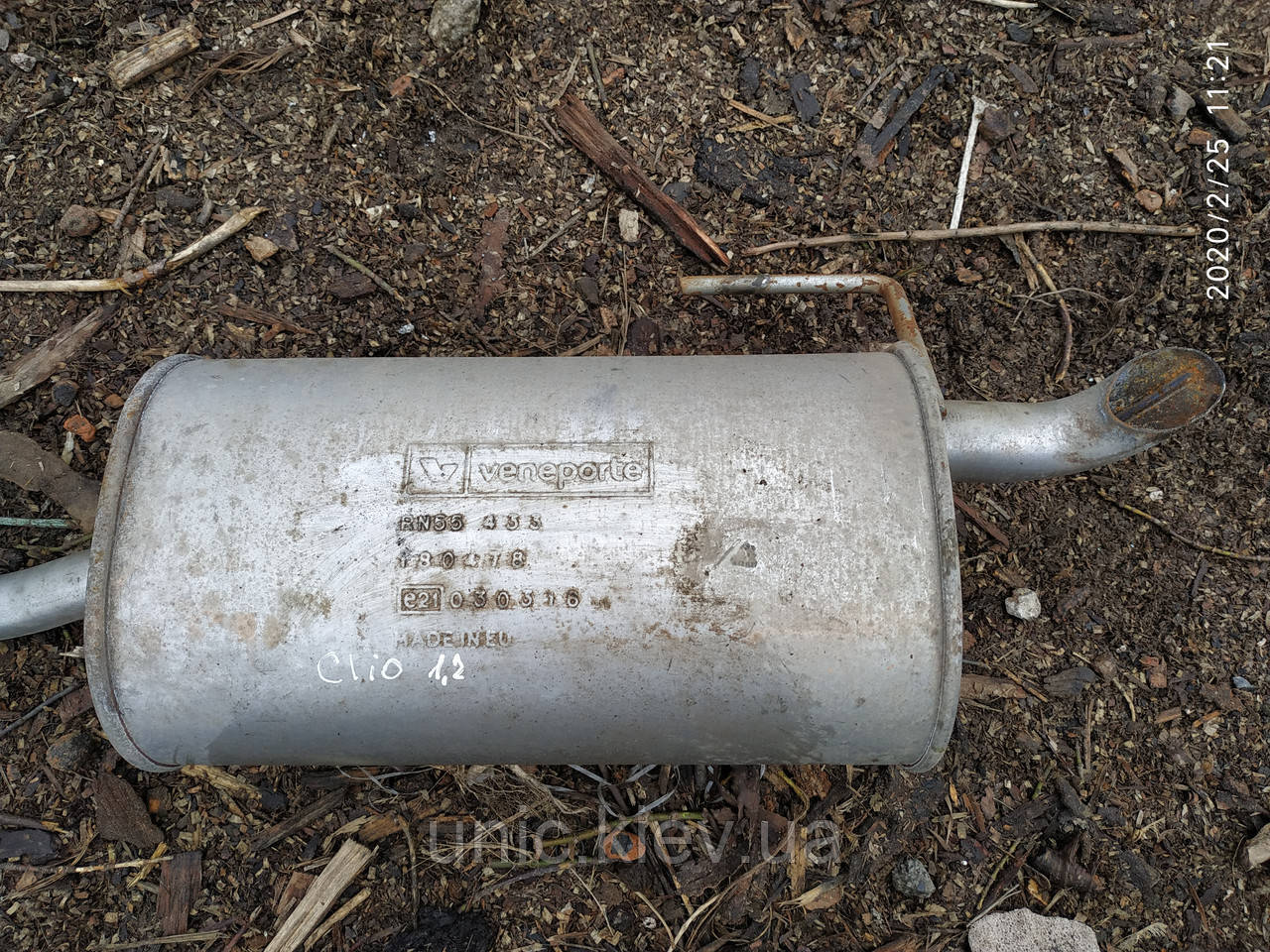 Глушник основний Рено Кліо 2 / Кампус б/в