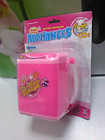 Детская розовая стиральная машинка для девочек