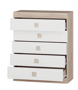 Високий комод на 5 шухляд Соната-2