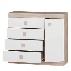 Комод із дверима та чотирма ящиками Соната-5